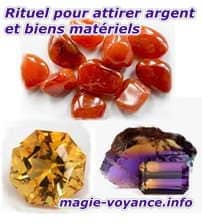 Rituel pour attirer argent Rituel pour attirer argent avec des pierres